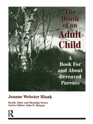 cover image of The Death of an Adult Child